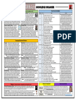 Kamikaze Knowledge Organiser