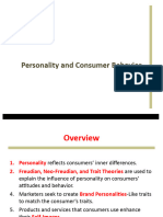 Personality and Consumer Behaviour