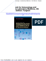 Full Download Test Bank For Immunology and Serology in Laboratory Medicine 4th Edition Turgeon PDF Full Chapter