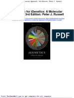 Full Download Test Bank For Igenetics A Molecular Approach 3rd Edition Peter J Russell PDF Full Chapter