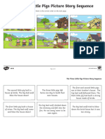 Au L 53519 Three Little Pigs Sequencing Differentiated Worksheets - Ver - 2