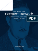 Peronismo y Revolucion El Peronismo y El