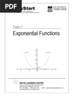 Exponential Functions