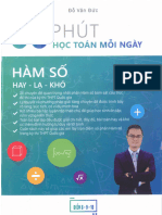 Sách 60 Phút Học Toán Mỗi Ngày Hàm Số Hay - Lạ - Khó (Thầy Đỗ Văn Đức)