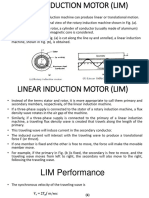 Linear Induction Motor (Lim)