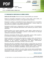 Tomografía: Paciente: Edad: 55 Años 9 Meses Sexo: Fecha: Hoja 1 de 2 Dirigido A: Alejandro Gabriel Jimenez Colli