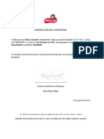 Certifica Do de Anti Gue Dad