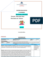 Plan Diario Secuencia 3 Matematica 2023. Naty Pérez