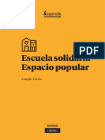 07 Escuela Solidaria, Espacio Popular