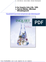 Full Download Test Bank For Inquiry Into Life 16th Edition Sylvia Mader Michael Windelspecht PDF Full Chapter