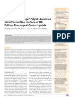 AJCC 8 Edition - Pharyngeal Cancer