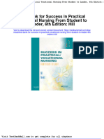 Full Download Test Bank For Success in Practical Vocational Nursing From Student To Leader 6th Edition Hill PDF Full Chapter