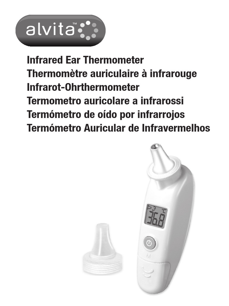 Termometro Alvita Alvita Infrared Ear Thermometer PDF Hertz