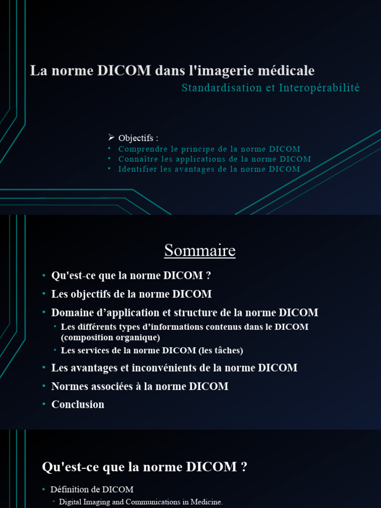 Dicom | PDF | Radiologie | Imagerie médicale