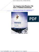 Full Download Test Bank For Inquiry Into Physics 7th Edition Vern J Ostdiek Download PDF Full Chapter