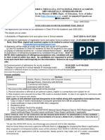 Xi Admission Details and Registration Form 2020 - 2