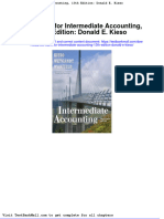 Full download Test Bank for Intermediate Accounting 13th Edition Donald e Kieso pdf full chapter