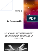 Tema 3 Comunicación