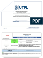 Plan de Clases de Biología