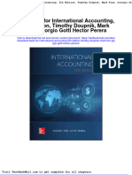 Full Download Test Bank For International Accounting 5th Edition Timothy Doupnik Mark Finn Giorgio Gotti Hector Perera PDF Full Chapter