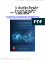 Full Download Test Bank For International Accounting 5th Edition Timothy Doupnik Mark Finn Giorgio Gotti Hector Perera Isbn10 1259747980 Isbn13 9781259747984 PDF Full Chapter