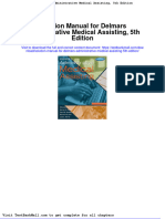 Full Download Solution Manual For Delmars Administrative Medical Assisting 5th Edition PDF Full Chapter