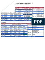 SMD Schedule Class X (Starts 17 July)