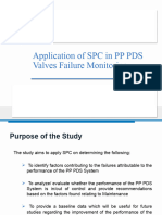 SPC Application On PP PDS Valves Failure