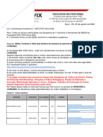 Oficio Acadêmico 153 - 2022.2 - Links Aulives - 08.08 A 13.08 - EAD 2022.2