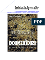 Instant Download Cognition Exploring The Science of The Mind 7th Edition Reisberg Test Bank PDF Full Chapter