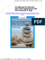 Full Download Solution Manual For Discrete Mathematics With Applications 5th Edition Susanna S Epp PDF Full Chapter