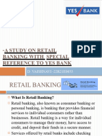 A Study On Retail Banking On Yes Bank PPT Presentation