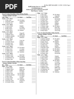 RADD Sunshine High School Sowcase - Heat Sheets