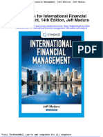 Full Download Test Bank For International Financial Management 14th Edition Jeff Madura PDF Full Chapter