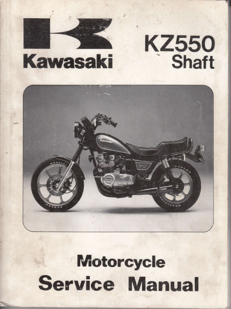 KZ550 Motorcycle Service Manual Guide | PDF | Bearing (Mechanical