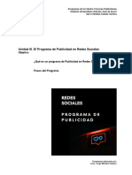 El Programa de Publicidad en Redes Sociales