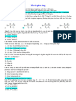 BT Tốc độ phản ứng