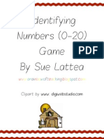 Identifying Numbers Game