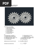 Meshing Spur Gears