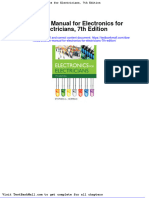 Full Download Solution Manual For Electronics For Electricians 7th Edition PDF Full Chapter