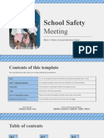School Safety Meeting by Slidesgo