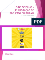 NAPROCULT - Ciclo Elaboração de Projetos Oficina 1