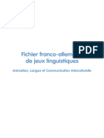 Fichier de Jeux Linguistiques - Français - BDM