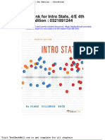 Full Download Test Bank For Intro Stats 4 e 4th Edition 0321891244 PDF Full Chapter