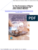 Full Download Test Bank For The Economics of Money Banking and Financial Markets 7th Canadian Edition Mishkin PDF Full Chapter
