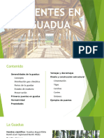 Puentes en Guadua