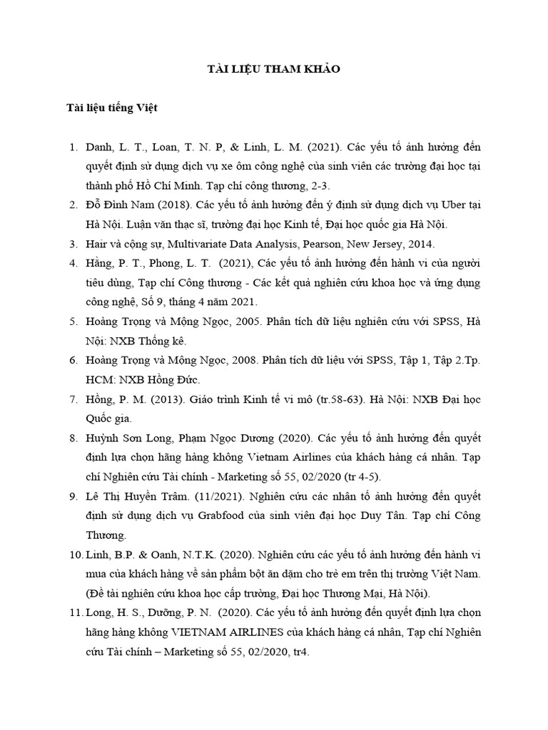 Tài liệu tham khảo | PDF