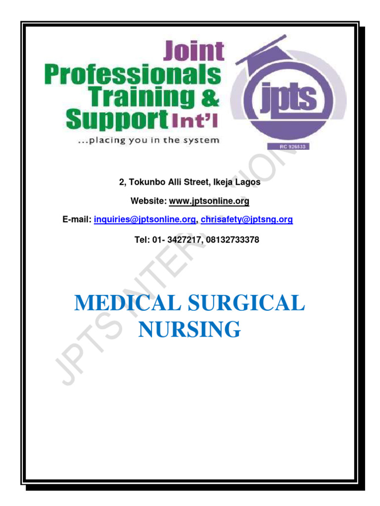 Medical Surgical Nursing | PDF