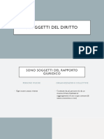 I Soggetti Del Diritto2