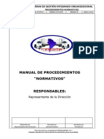 M. Nor-01 Procedimento Normativo